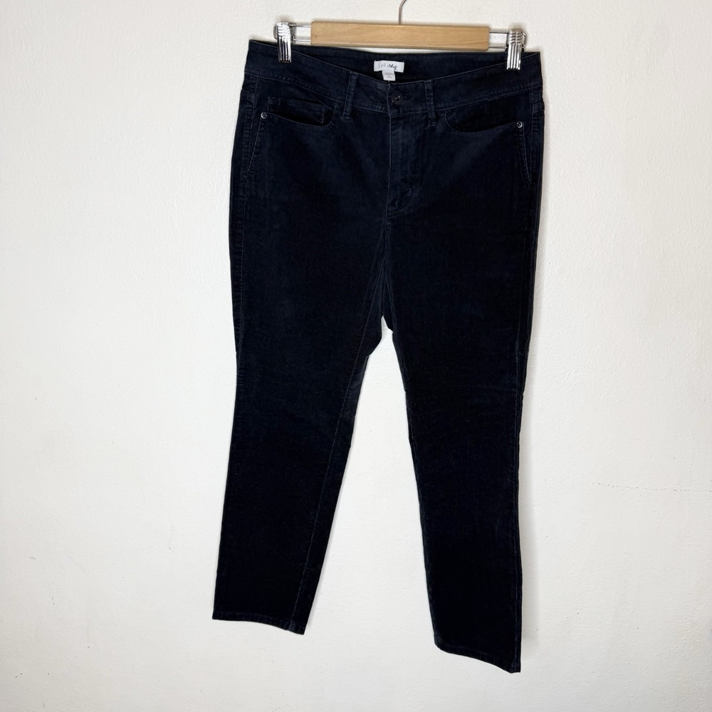 New J. Jill Blue Slate Corduroy Pants Cotton Spandex Women's 6 Petite